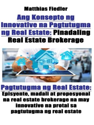 cover image of Ang Konsepto ng Innovative na Pagtutugma ng Real Estate